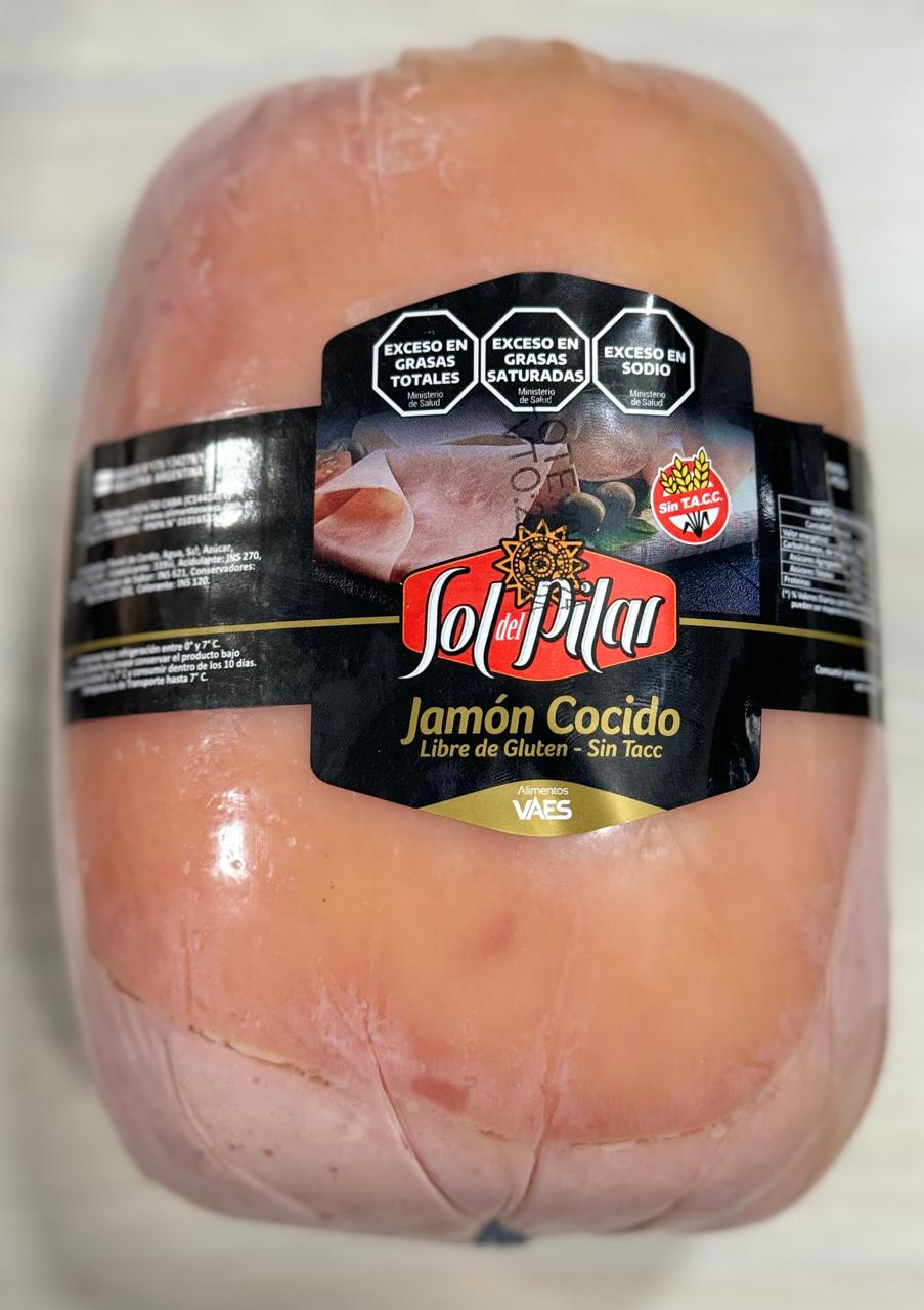 JAMON COCIDO C/CUERO SOL DEL PILAR (SIN TACC)