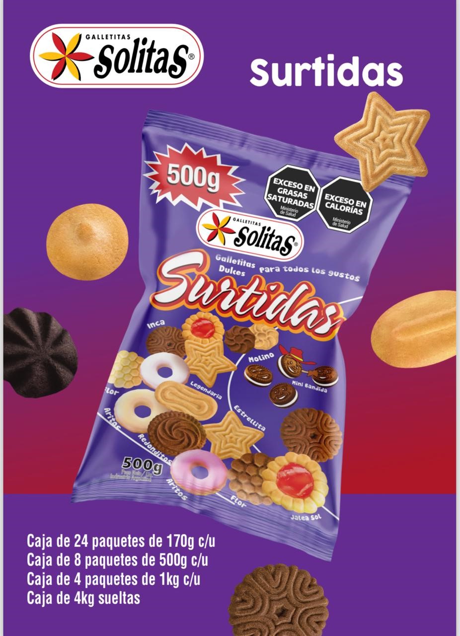 GALLET. SOLITAS FAMILIAR SURTISOL X1KG.