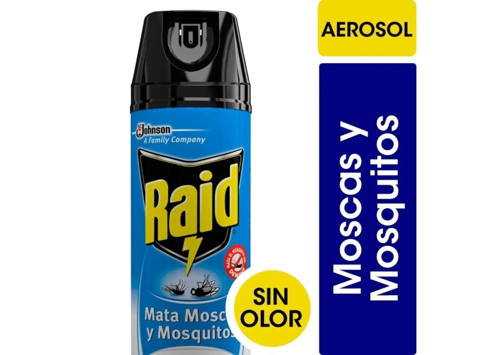 INSECTICIDA RAID F. MEJORADA X380CC.