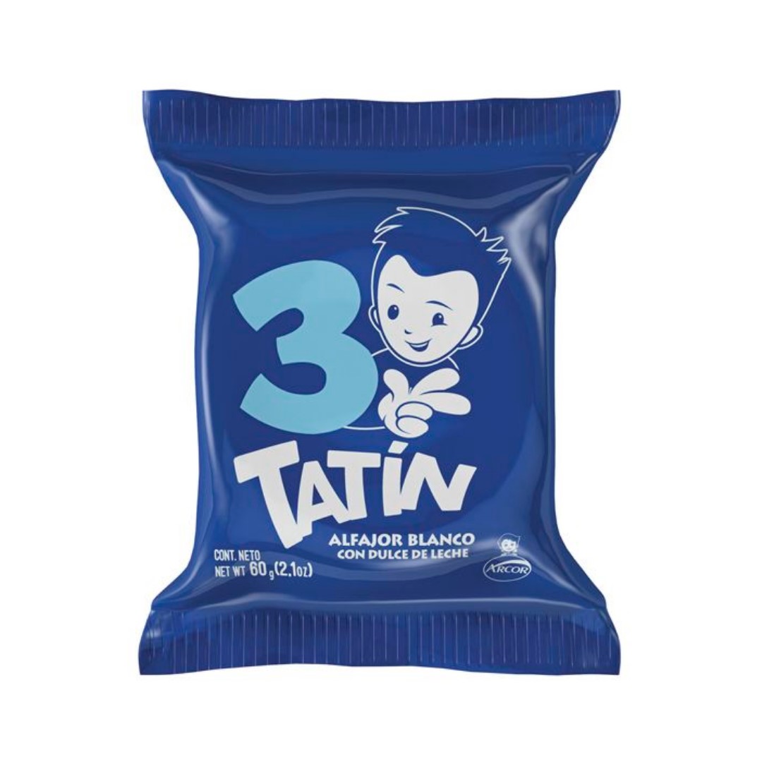 ALF. TRIPLE TATIN BLANCO 21X60GR.