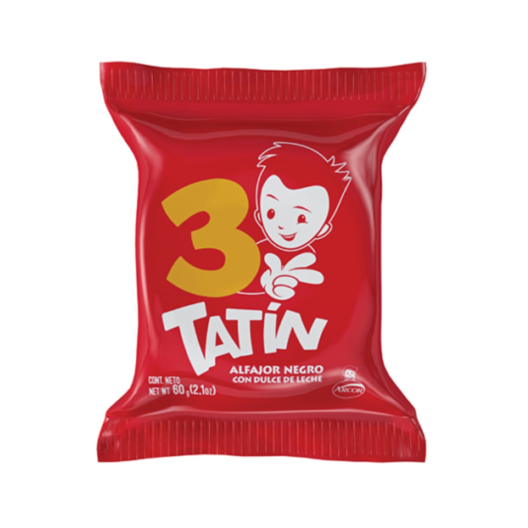 ALF. TRIPLE TATIN NEGRO 21X60GR.