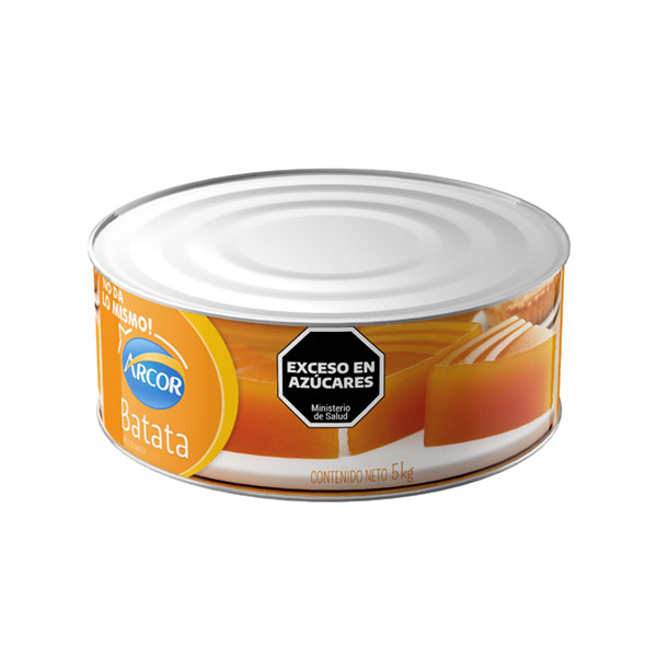 DULCE LATA BATATA ARCOR X5KG.