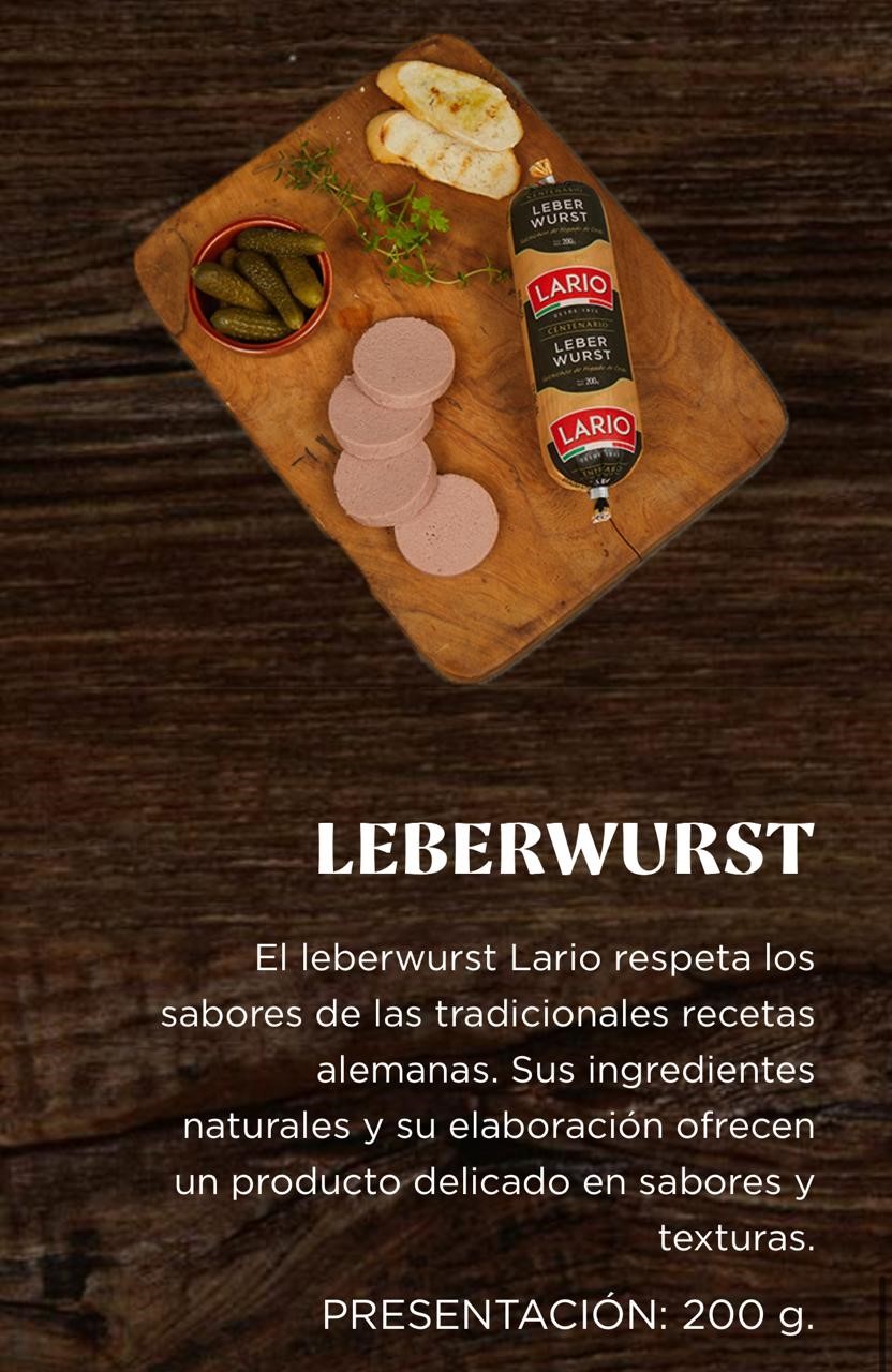 LEBERWURST LARIO X200GR.