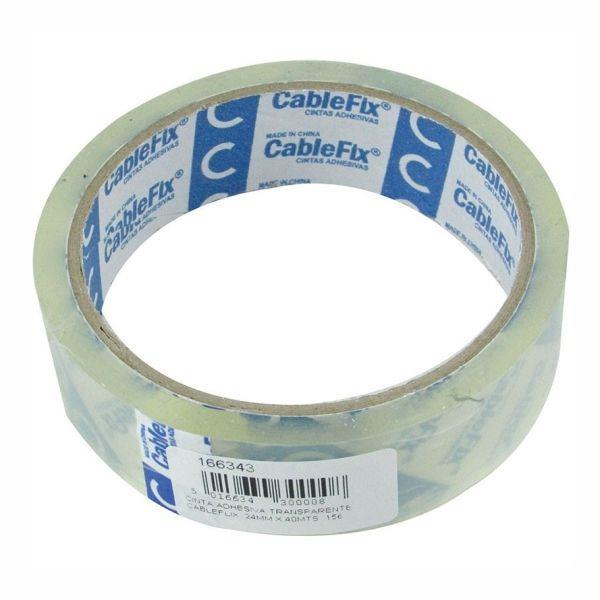 CINTA CABLEFLIX CONFITERA TRANSP. 6X40MTR.