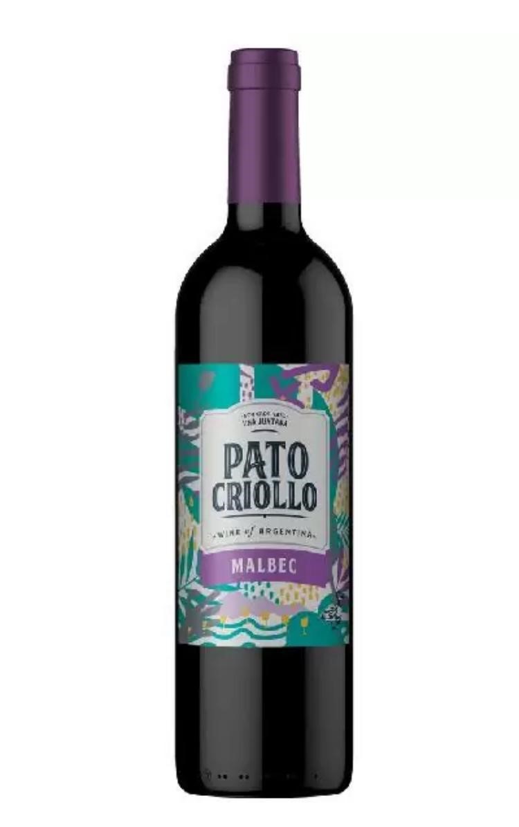 VINO PATO CRIOLLO MALBEC 6X750C.C.