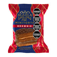 ALF. TRIPLE AGUILA MINI TORTA BROWNIE 21X73GR.