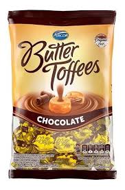 CARAM. BUTTER TOFFEES CHOCOLATE X822GR.