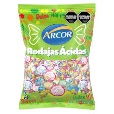 CARAM. RODAJAS ACIDAS SURT. X198U.