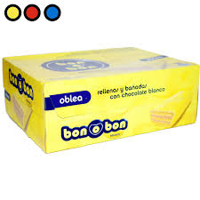 OBLEA BON O BON BLANCA 20X30GR.