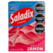 SALADIX CAJA JAMON 6X100GR.