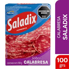 SALADIX CAJA CALABRESA 6X100GR.