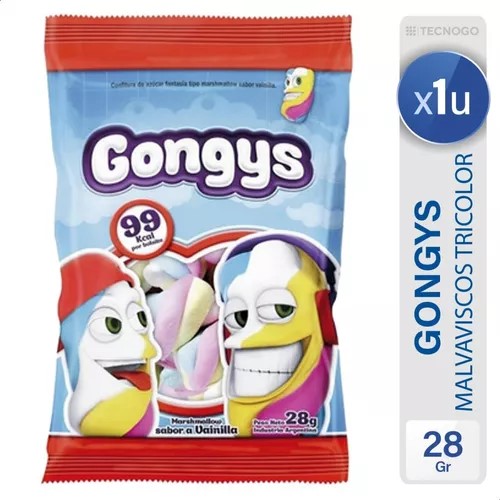 GONGYS TRENZA SABOR VAINILLA 48X28GR.