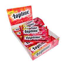 CHICLES TOP LINE FRUTA 20X6.7GR.