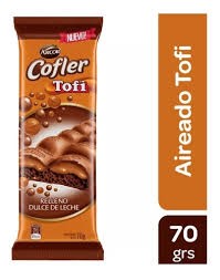 CHOC. COFLER AIREADO RELL. TOFI 10X70GR.