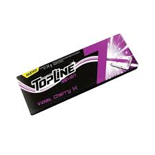 CHICLES TOP LINE 7 VIOLET CHERRY  X16U.
