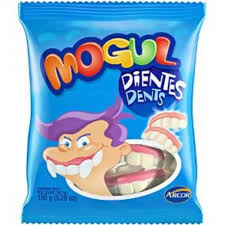 GOMITAS MOGUL DIENTES BOLSA X500GR.