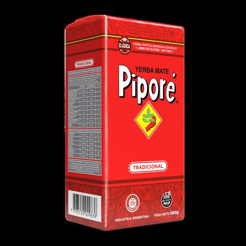 PACK YERBA PIPORE TRAD. CLASICA 10X500GR.