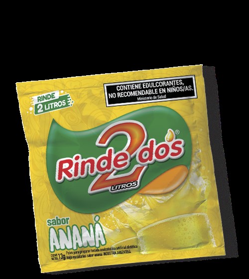 RINDE DOS POLVO ANANA-PIÑA 20X13GR.