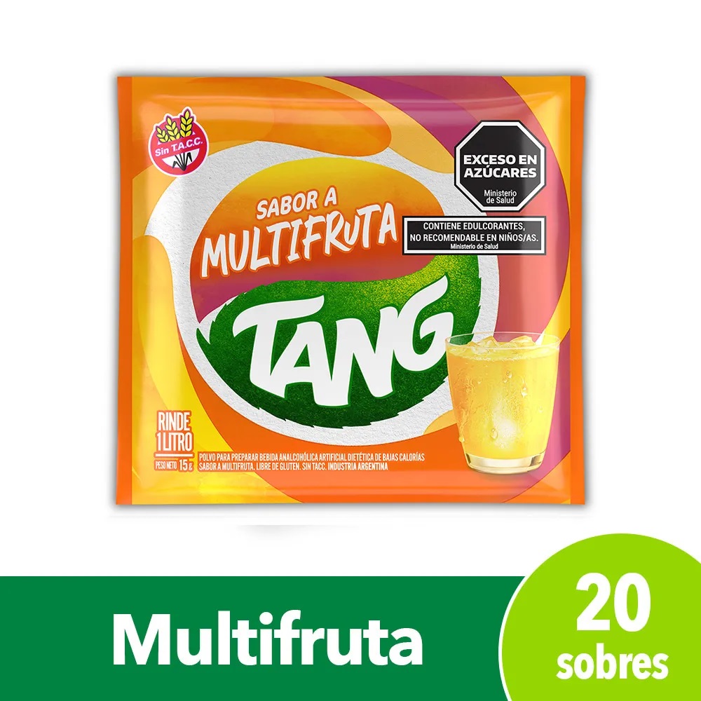 TANG EN POLVO MULTIFRUTA 20X18GR.