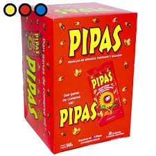 CAJA GIRASOL PIPAS 12X30X18GR.