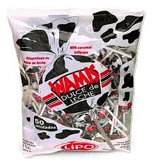 CHUP. WAMIS DULCE DE LECHE X50U.