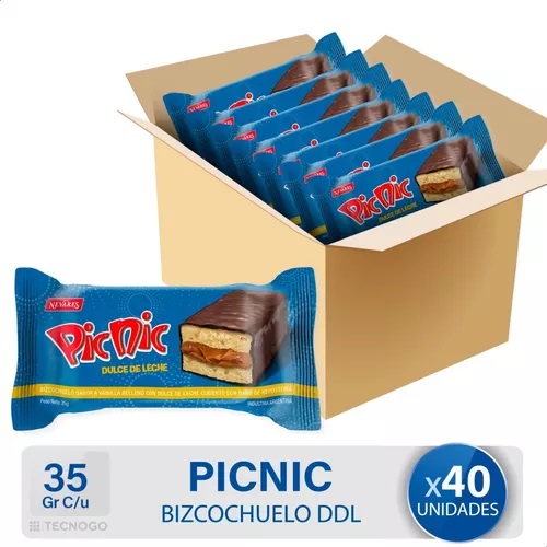 BIZCOCHUELO PIC-NIC 40X30GR.
