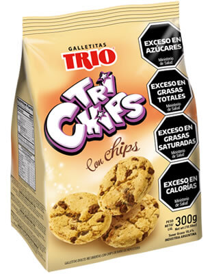 GALLET. TRIO TRICHIPS X300GR.