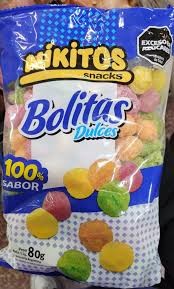 BOLITAS DULCES NIKITOS  30X80GR.(PUFLITOS)